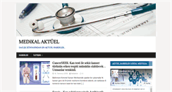 Desktop Screenshot of medikalaktuel.com